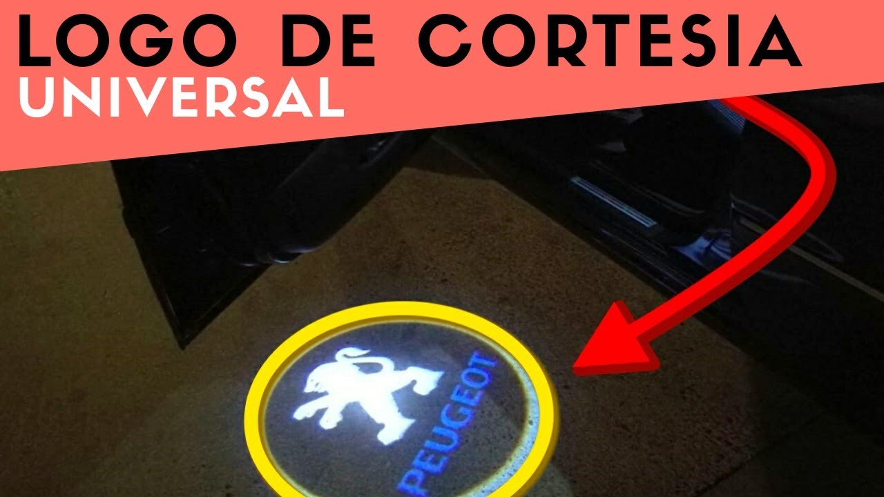 PROYECTA EL LOGO DE TU COCHE AL ABRIR LA PUERTA 