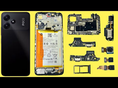 Poco m6 pro 5g disassembly / poco m6 pro 5g back panel open / poco