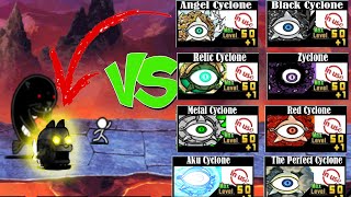 The Battle Cats - Infernal Cats Vs All Stages  Cyclones