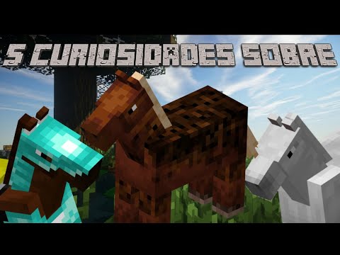 Vídeo: Você pode criar cavalos no minecraft?