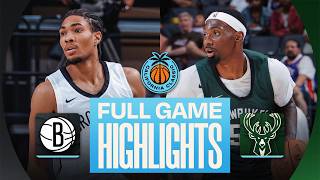 NETS vs BUCKS | CALIFORNIA CLASSIC | FULL GAME HIGHLIGHTS | July 5, 2026 screenshot 1