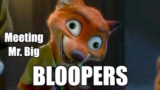 Zootopia - Meeting Mr. Big - BLOOPERS // Ft. Spintherella