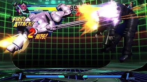 SENTINEL kicks and kills NEMESIS easy - UMVC3
