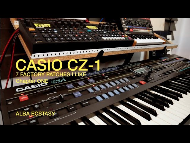 Casio CZ-5000 Multitrack Demo Songs - YouTube