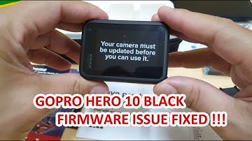 GOPRO HERO 10 FIRMWARE PROBLEM FIXED!!! | BOOTLOOP FIXED