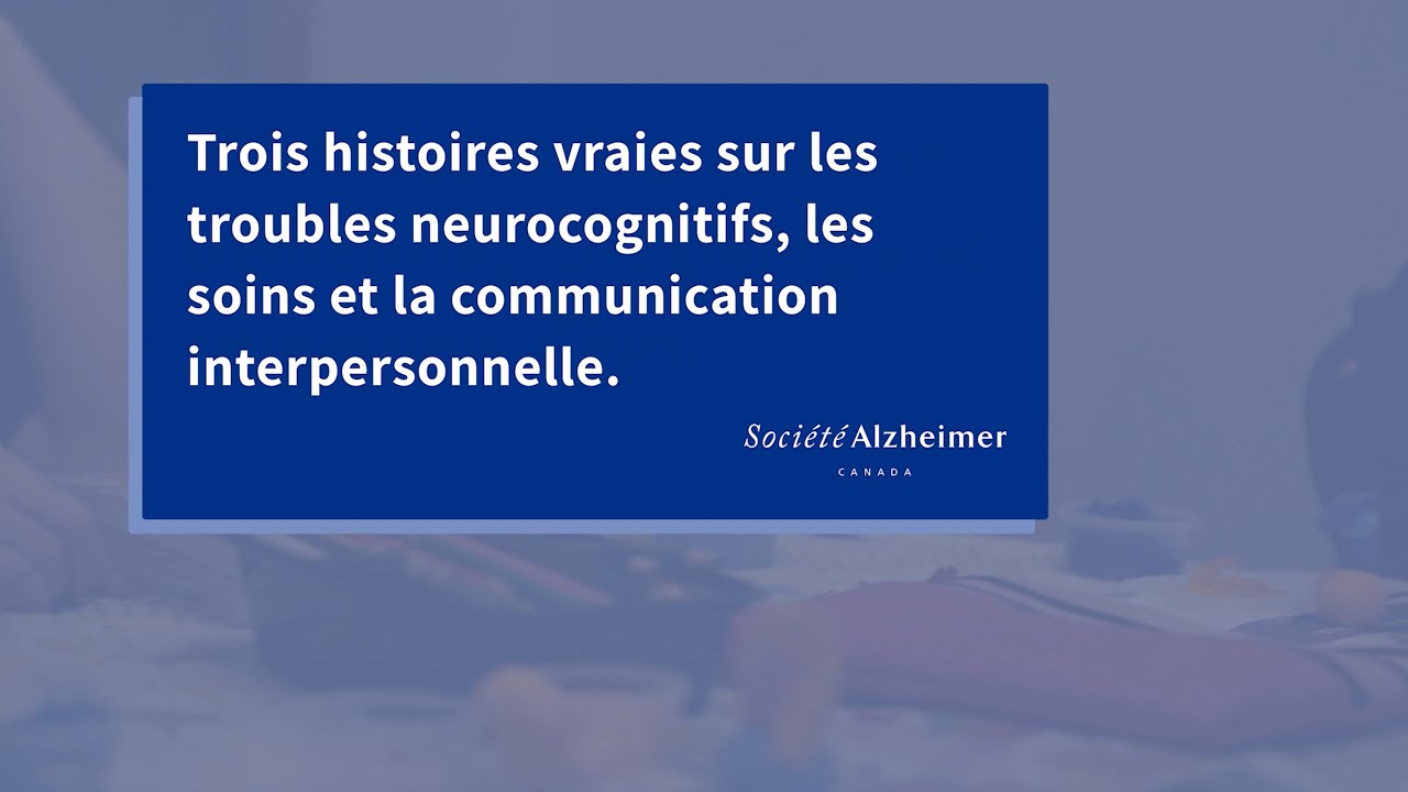 Communiquer avec une personne atteinte d'un trouble neurocognitif