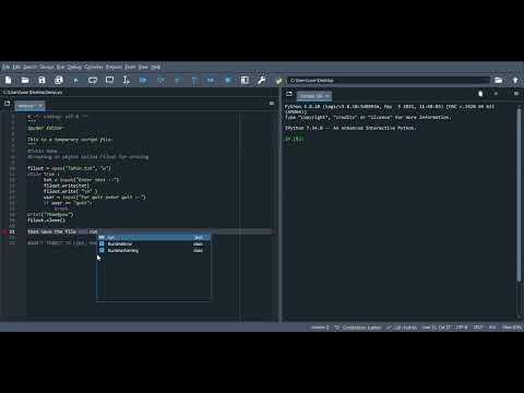 Program that will create an object called filout for writing associate it with the filename STRS.txt