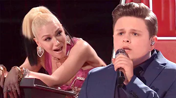 The Voice: Gwen Stefani BREAKS DOWN in Tears Over Carter Rubin's Rainbow Connection Performance