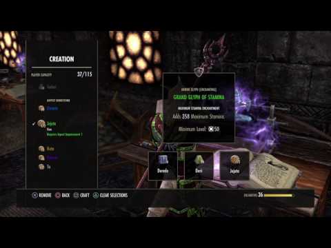 elder scrolls online how to craft a sip of ravage stamina