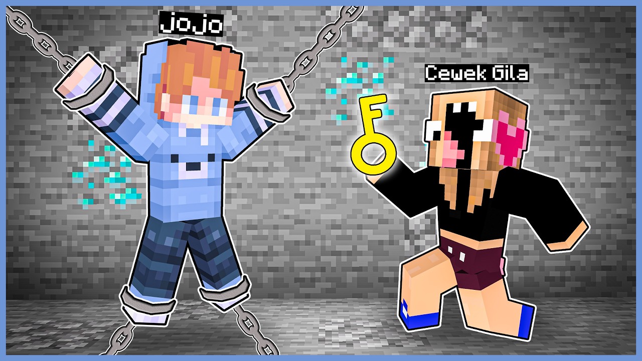 JOJO & FRANZ DIKEJAR FANS CEWEK ANEH di MINECRAFT!