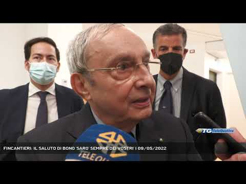 FINCANTIERI: IL SALUTO DI BONO 'SARO' SEMPRE DEI VOSTRI' | 09/05/2022