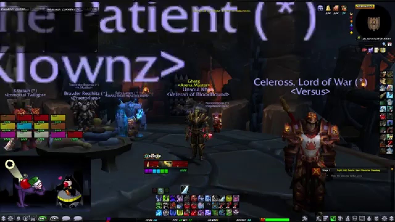 Unsoul Gladiator Sanctum Warlords of Draenor Season 3.