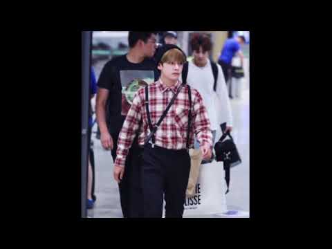 Bts V Airport fashion（winter bear) 金泰亨機場穿搭