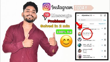 Fix instagram message problem 2022 || Instagram message not unsend | 100 solution || Diljale 🔥 Bhai