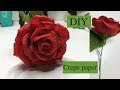 DIY Crepe paper flower