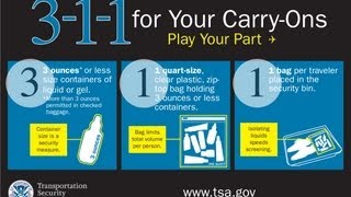 What to pack? Toiletries, Makeup, TSA 3-1-1 for your Carry-ons