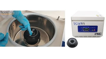How to Use a Centrifuge TG16WS  | Toolots