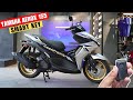 2024 yamaha aerox 155 s smart key detailed review  on road price  colors  mileage