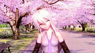 [1080P Haku Full風] 桜ノ雨 Cherry Blossom Rain - Yowane Haku 弱音ハク Project DIVA FT