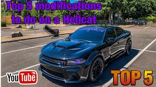 Top 5 modifications you should do to your Hellcat Charger or Challenger