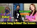 Mr Faisu Dubai Song Shoot Behind The Scenes || Faisu And Jannat Zubair Big Fan Following Instagram