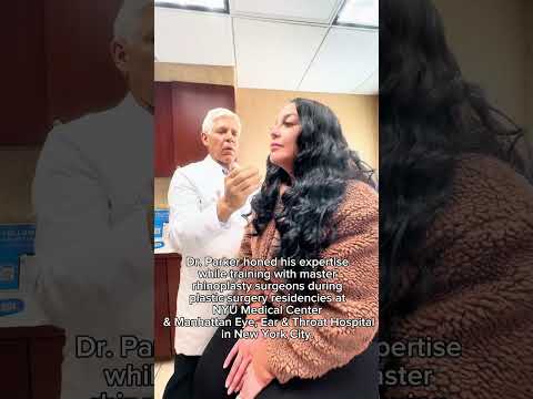 Video thumbnail: Rhinoplasty post-operative patient · Paul Parker, M.D.