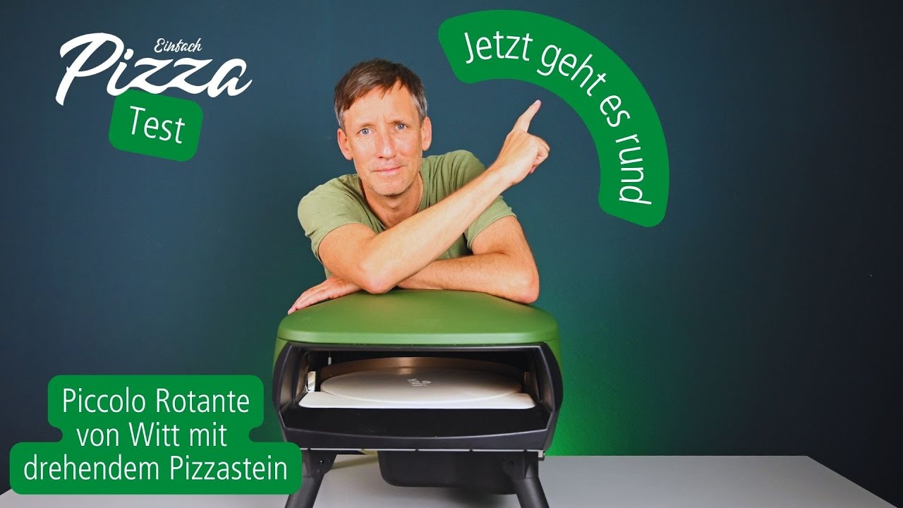 Im Test, der neue Pizza-Ofen Piccolo Rotante von Witt