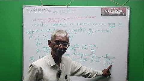 Class-12th maths chapter-5(continuity and DIFFERENTIABILITY)#important. Questions #by PC sir
