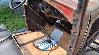 1931 wide bed pickup with 212cc predator engine and 34 Ford transmission.
