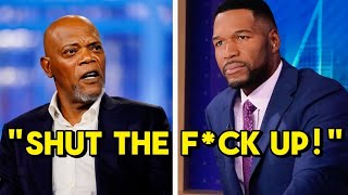 Full Samuel L. Jackson Kicked Off Good Morning America After Heated Exchange With Michael Strahan Update