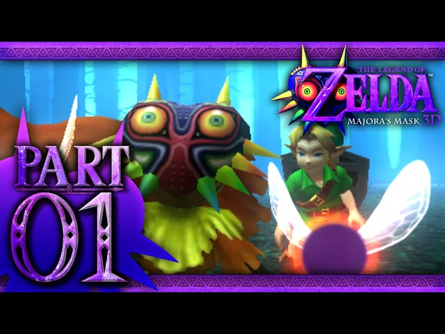 Let's Play The Legend of Zelda: Majora's Mask Part 1 (Patreon