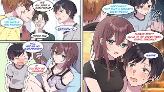 Manga Dub I Agreed To Pretend To Be My Childhood Friends Boyfriend, But In Return...