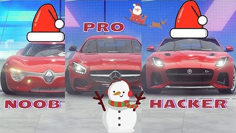 Asphalt Legends Unite Noob vs Pro vs Hacker Christmas Edition ⛄