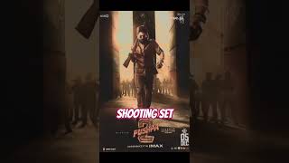 PUSHPA 2 SHOOTING SET ICON STAR ALLU ARJUN