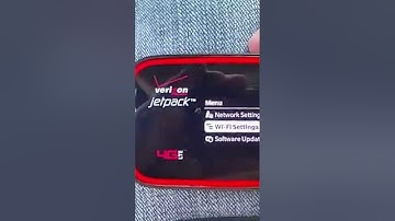 TRIMBLE JunoT41 Changing your Verizon Jetpack to WI FI Mode