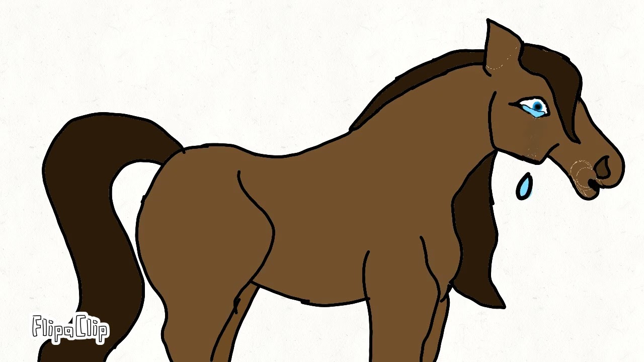 weinendes Pferd Animation by Queen big head!🥰