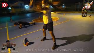 BURPEES-DEVIL PRESS-THE MAN MAKER WORKOUTS