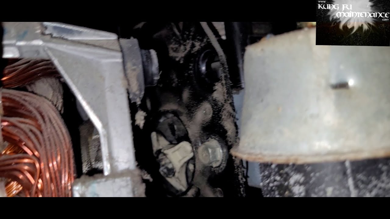 Replace Stackable Washing Machine Broken Motor Coupler Full Of Water