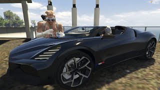 GTA 5 RP НАФАРМИЛА BUGATTI MISTRAL 2024 ЗА 10.000 BONUS POINTS.