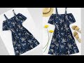 Designer baby frock cutting and stitching/5-6 year old baby dress design