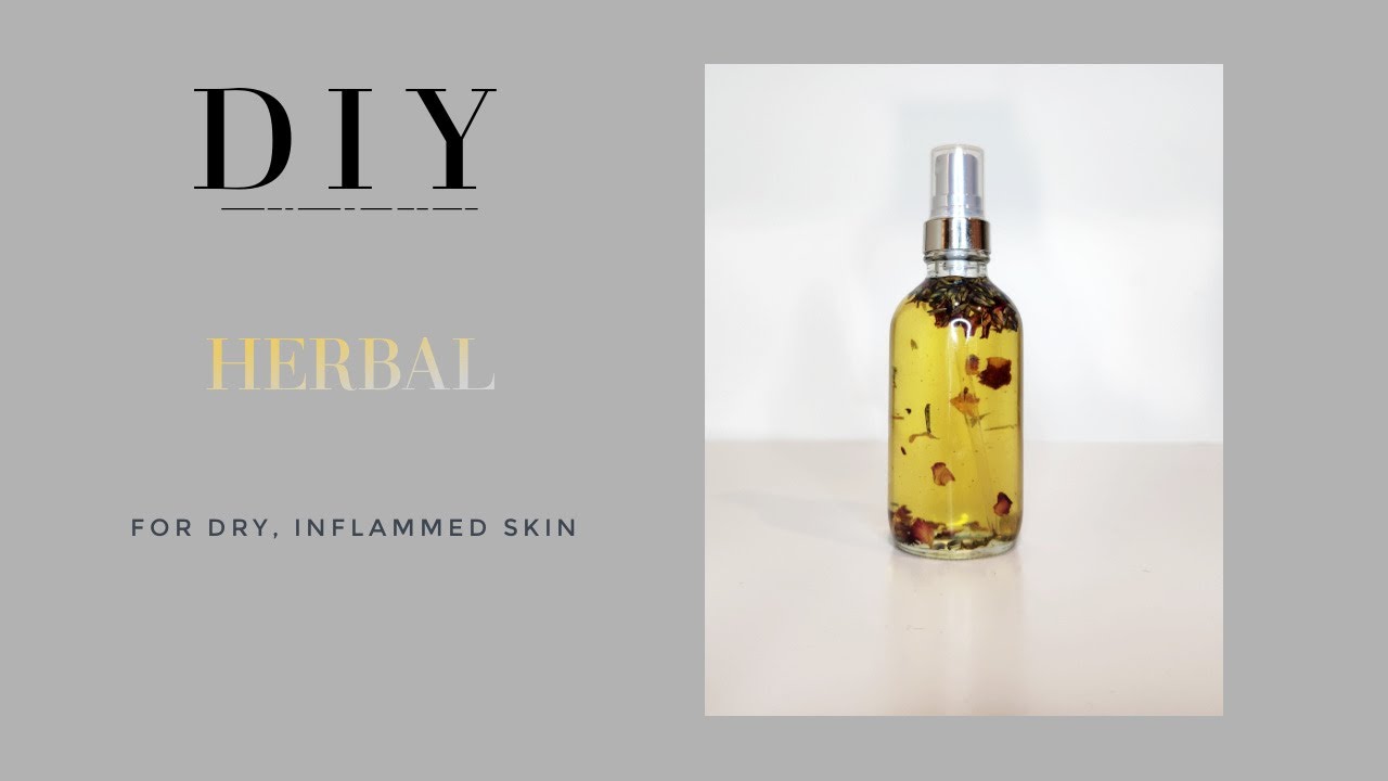 How To Make A DIY Herbal Body Oil For Beginners YouTube