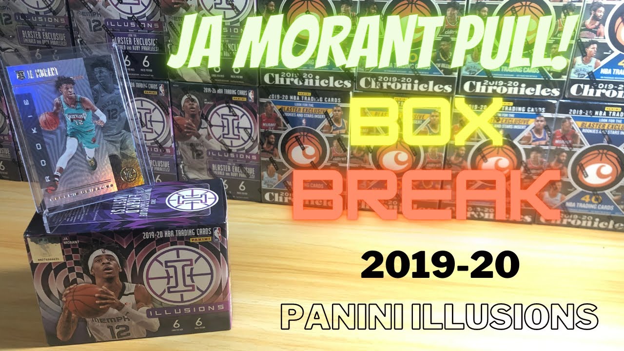 BOX BREAK! 2019-20 PANINI ILLUSION BLASTER!