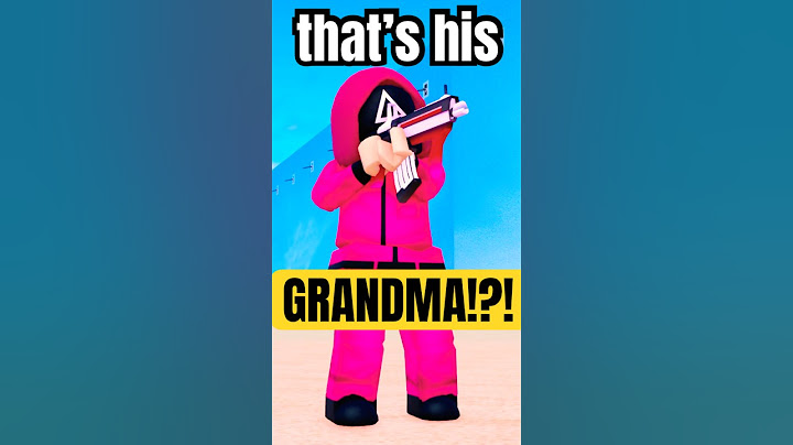 His GRANDMA was Secretly in the SQUID GAMES! #roblox #shaneplays