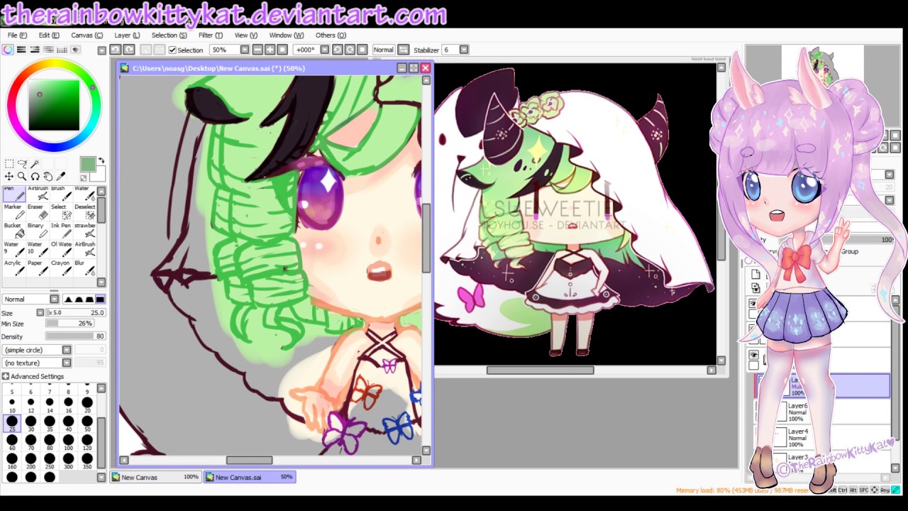 Butterflies [speedpaint]