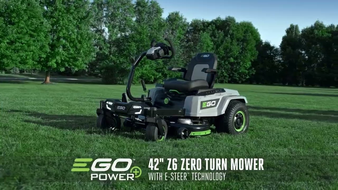 POWER+ 42” Z6 Zero Turn Mower with e-STEER™ Technology