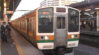 高崎線211系3000番台タカC16+A30編成 赤羽