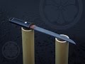 SOTW #9 - Lacquering an Aikuchi Tanto Mount (Historical Knifemaking)