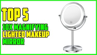 TOP 5 Best 10x Magnifying Lighted Makeup Mirror 2023 screenshot 5