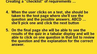 11   ASP NET 2 0 Quiz Engine Project   Designing and Planning
