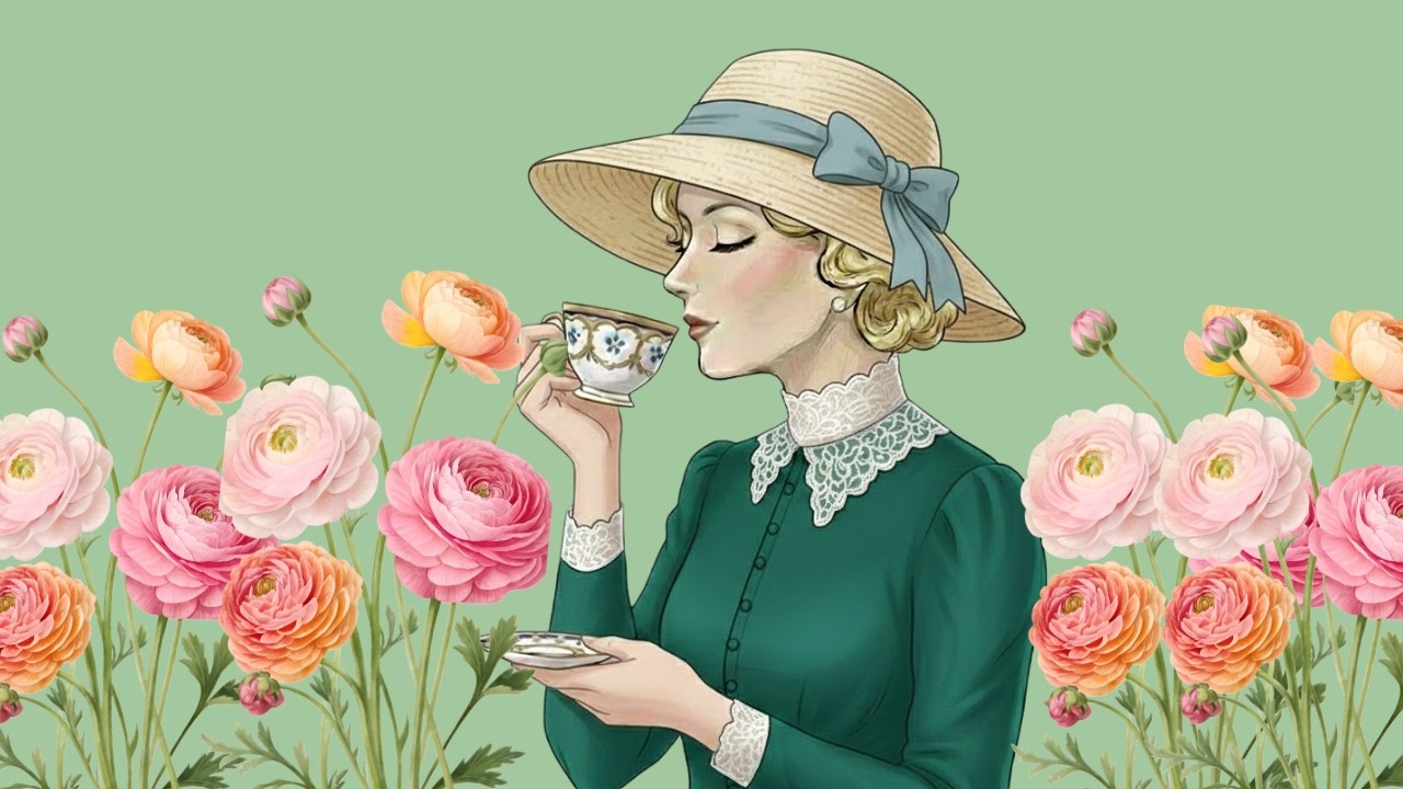 The beauty of Doing Nothing | 1940s Paris Café Jazz for Self Care & Positivity